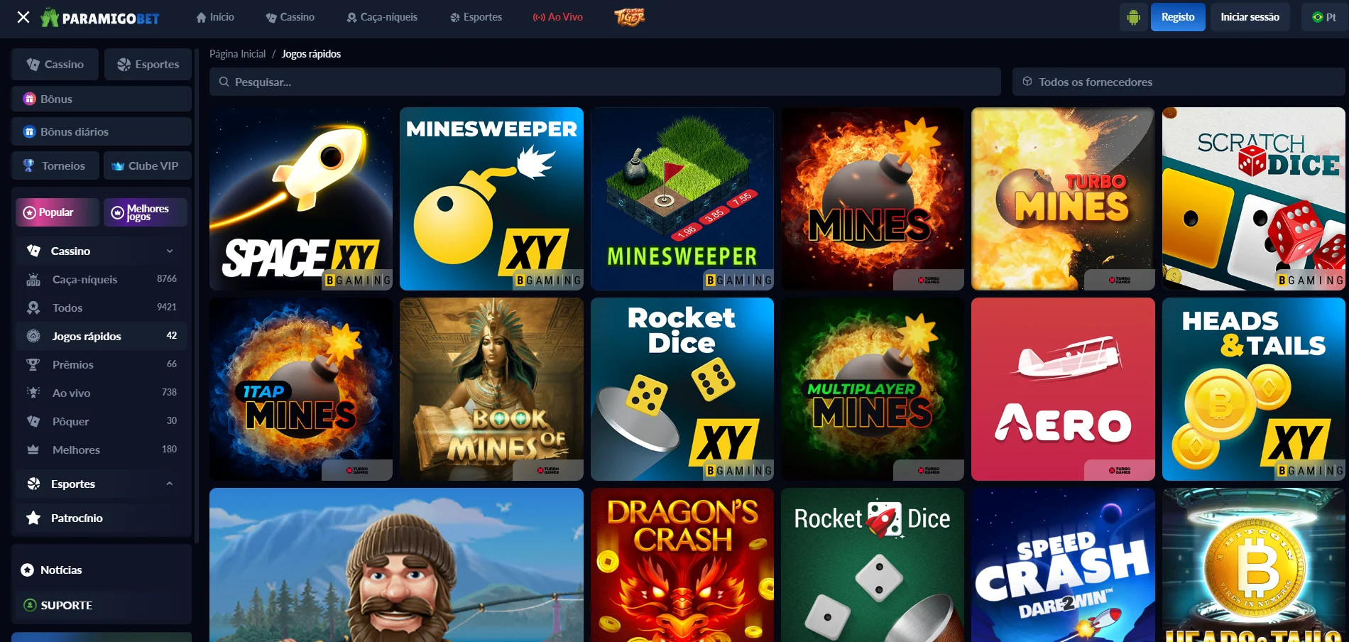 ParamigoBet Casino